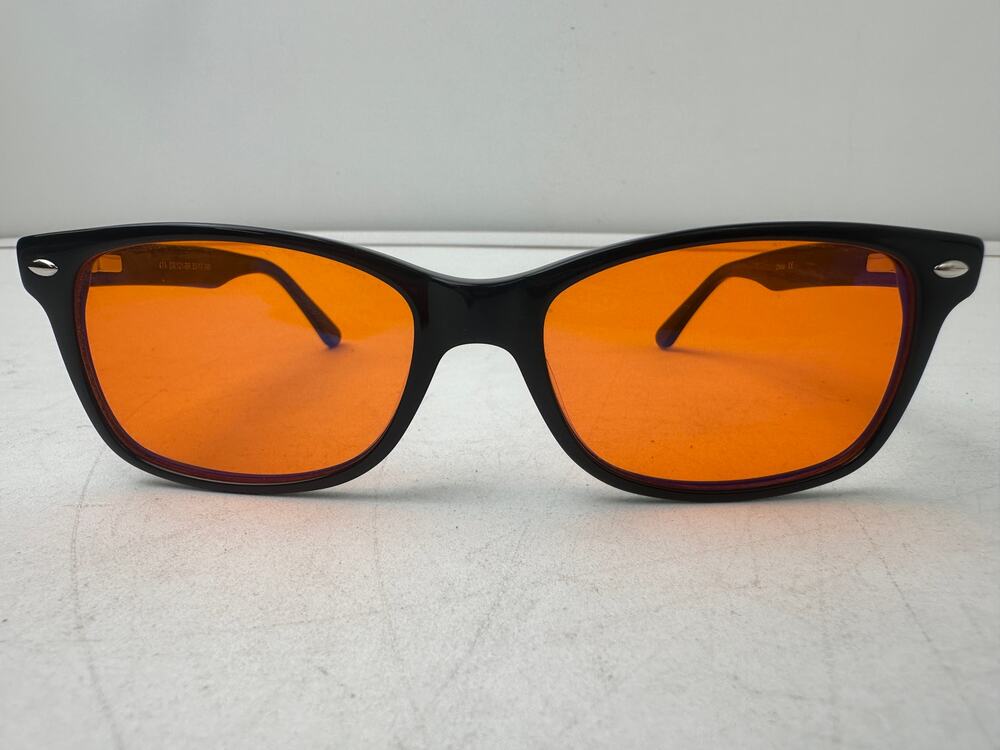 Swanwick Classic Night Swannies Blue Light Blocking Sunglasses W/ Black Frames